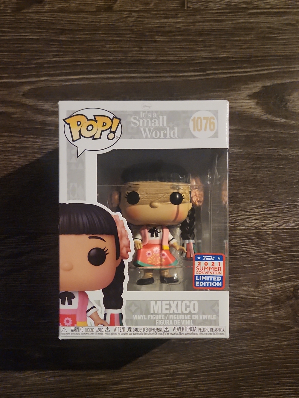 Funko Pop It's a Small World Mexico #1076 Figure - 2021 Limited Edition